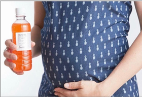 Sobrecarga oral de glucosa en embarazadas